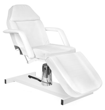 Hidraulična kozmetička stolica Basic white