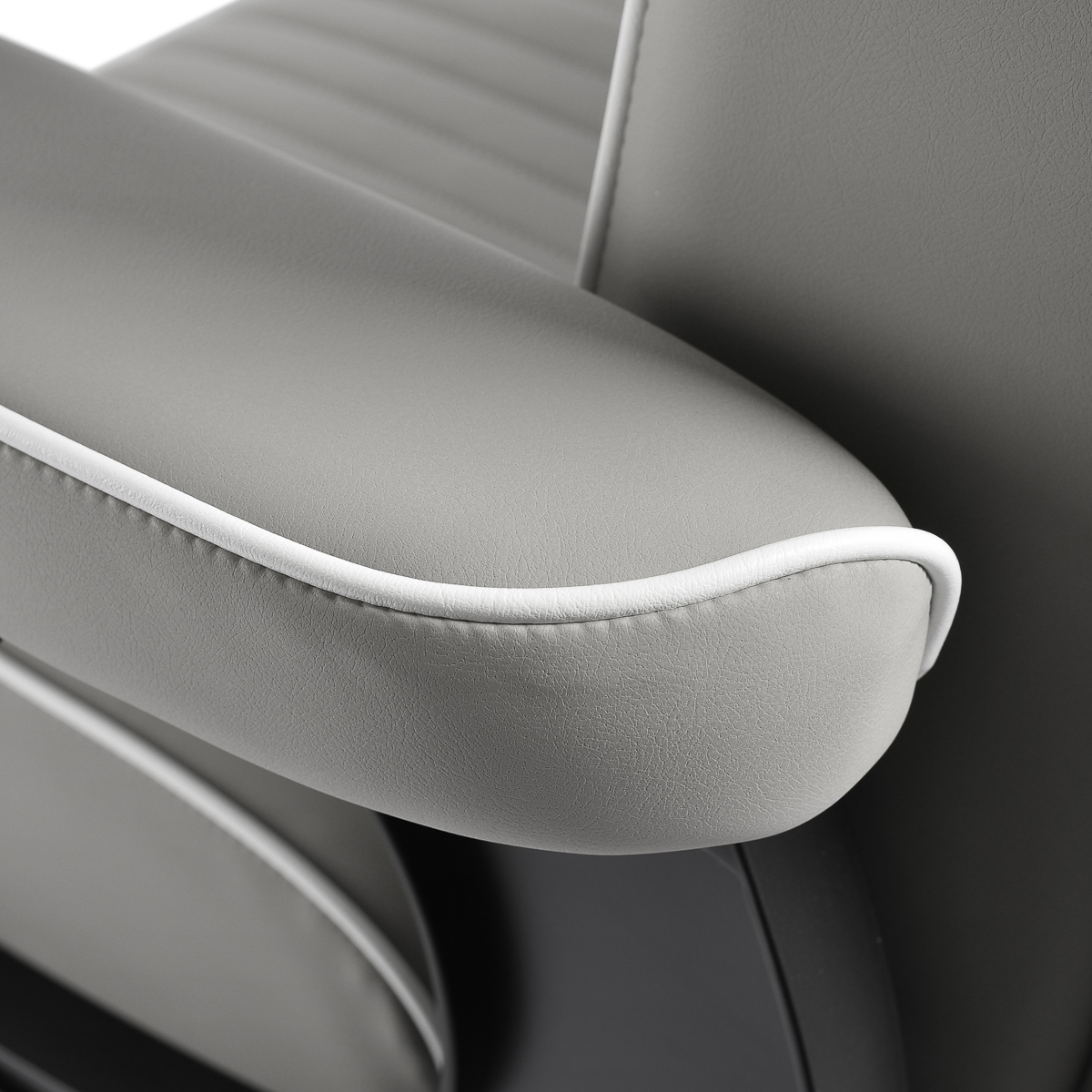 Brijačka stolica Levi gray - Slika 7