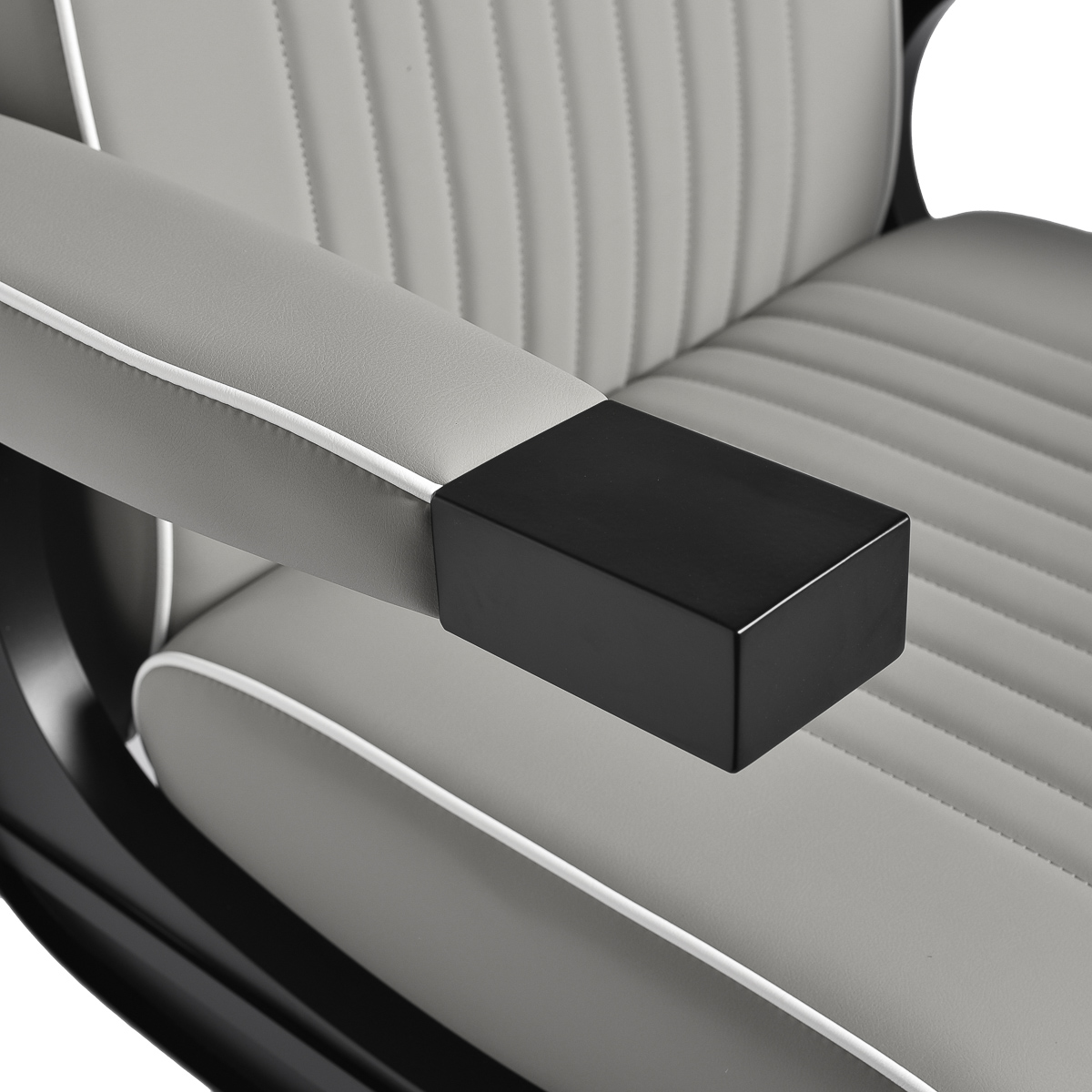 Brijačka stolica Levi gray - Slika 10