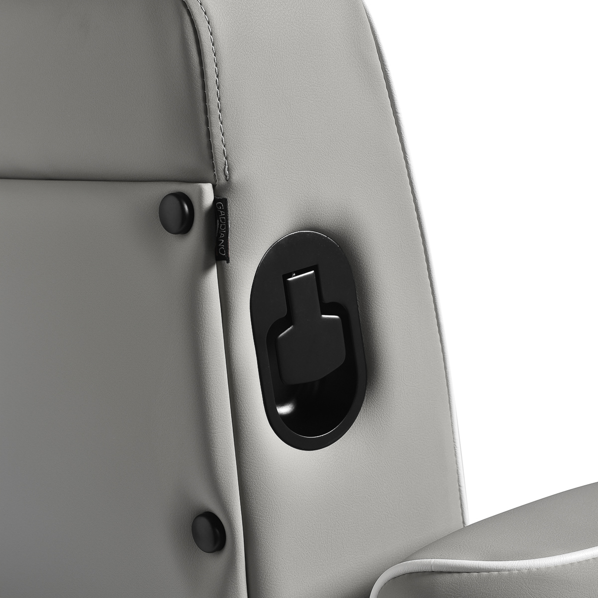 Brijačka stolica Levi gray - Slika 14