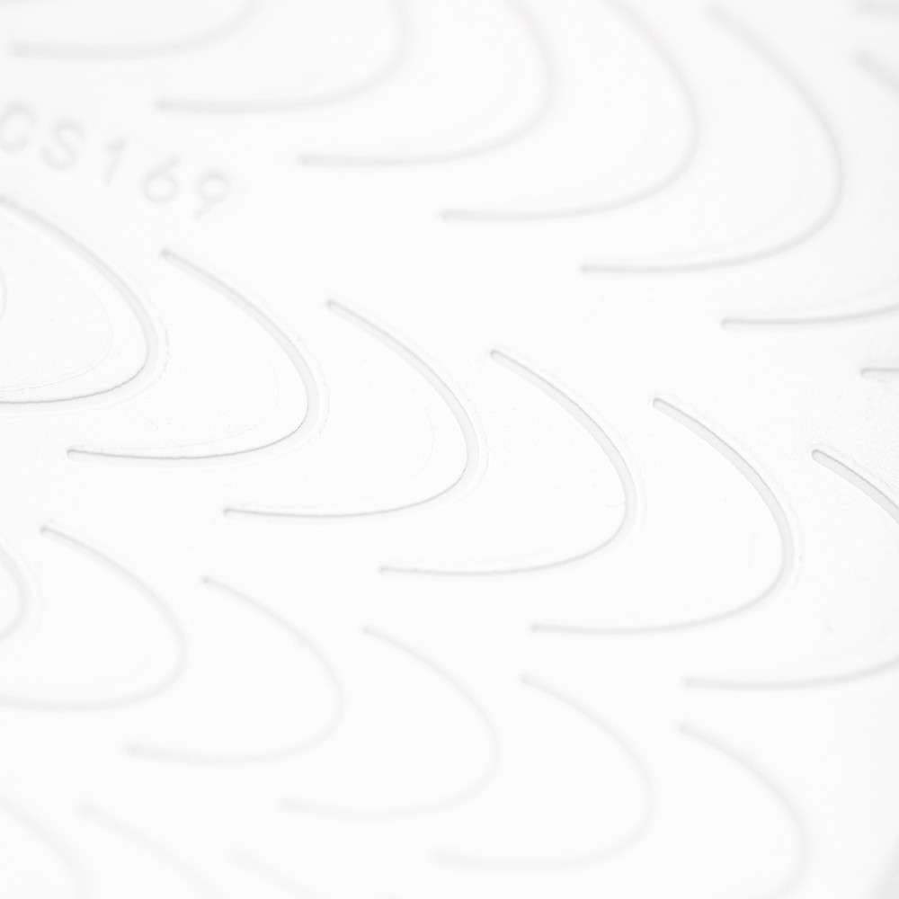 Samoljepljive naljepnice za nokte French - 48 kom, bijele - Slika 2