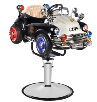 Frizerska stolica u obliku policijskog automobila