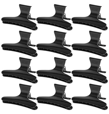 Špangice za kosu black - 12 kom.