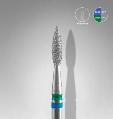 Dijamantni nastava Plamen duo Blue Green 8 mm