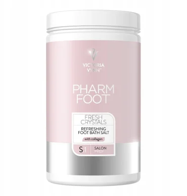 Victoria Vynn Pharm Foot – Osvježavajuća sol za kupku stopala s kolagenom, 1250 g