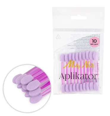 Dvostrani aplikator za nail art - violet, 10 kom.