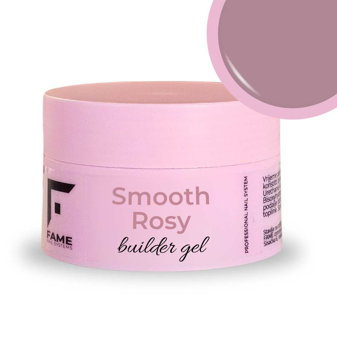 Smooth Rosy - cover builder gel