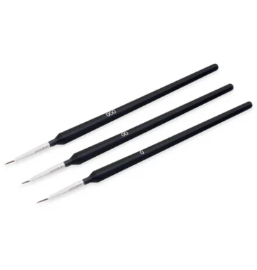 Set kistova za nail art Black - 3 kom