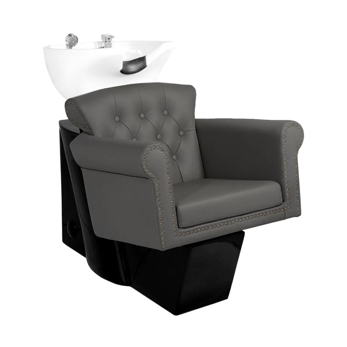 Frizerska stolica za pranje kose s umivaonikom Berlin Grey - Slika 3