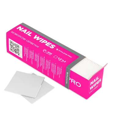 Blazinice bez vlakana u kutiji Staleks, 5x5 cm, 400 kom