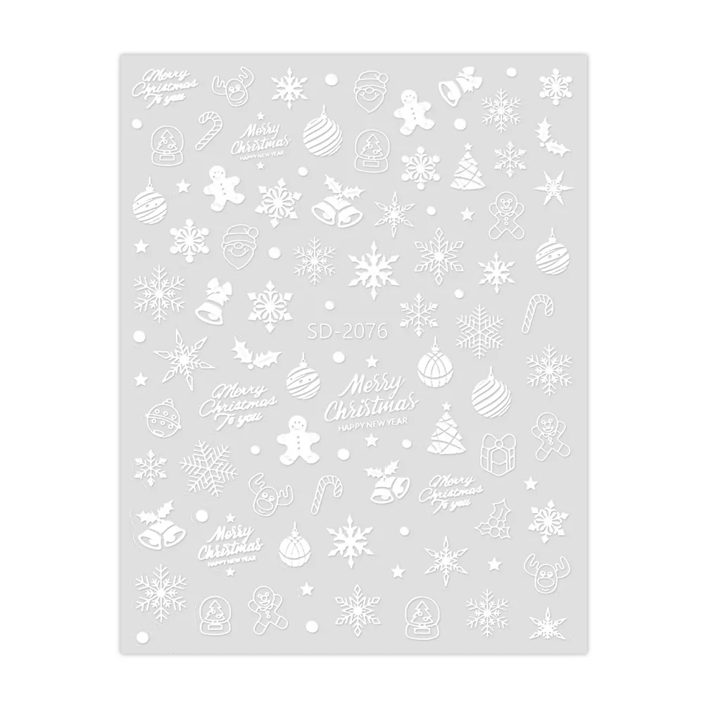 Samoljepljive naljepnice White Christmas - Slika 3