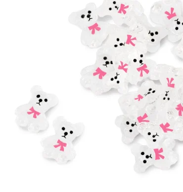 Ukrasi za nokte 3D medvjedići 4 - 20 kom