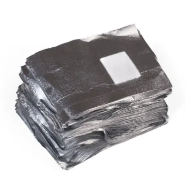 Aluminijska folija za odstranjivanje trajnog laka – 100 kom – prikaz 2