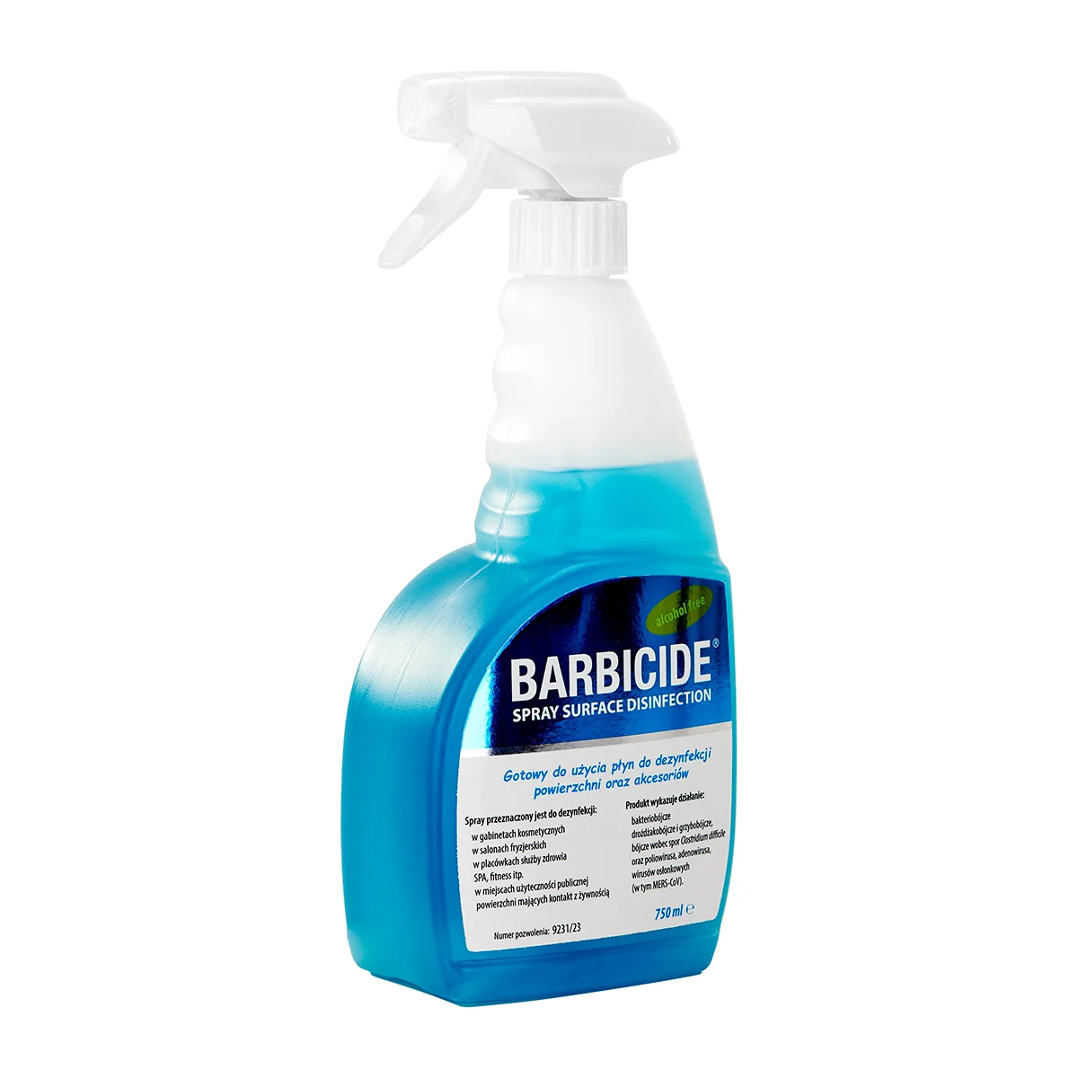 Barbicidni sprej za dezifekciju svih površina - 70 ml, bez mirisa – prikaz 2