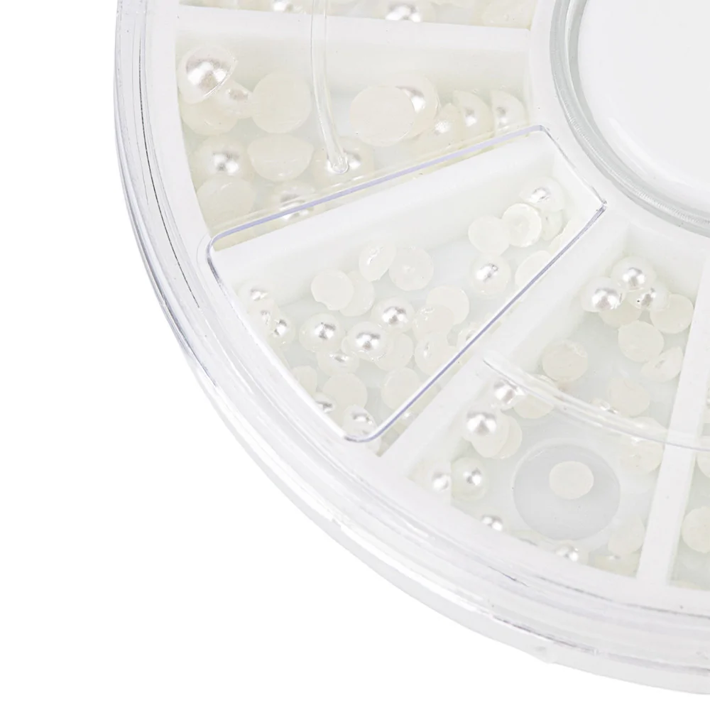 Ukrasi za nokte – biseri, mix veličina, cca 370 komada - Slika 3