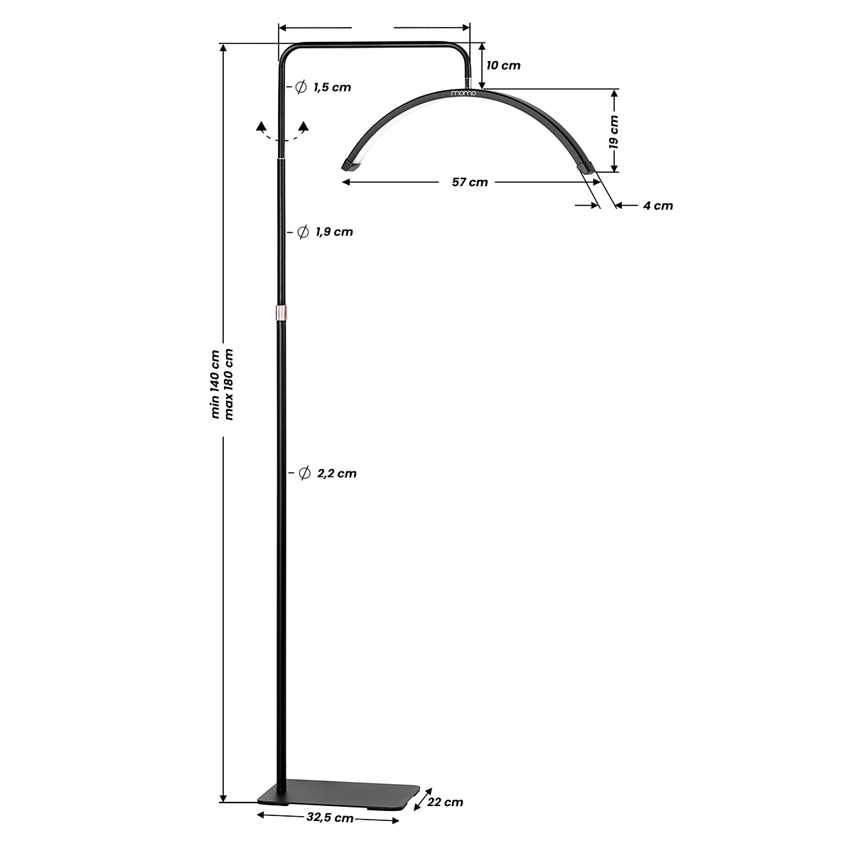 Lampa za kozmetičke tretmane MAX GLOW - Slika 44