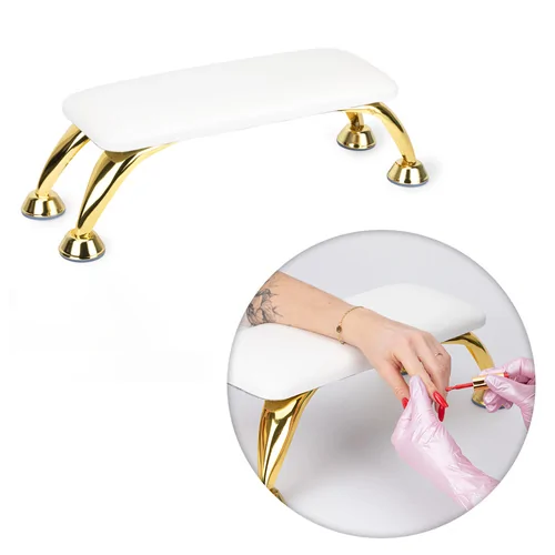 Naslon za manikuru LAQUE White Gold