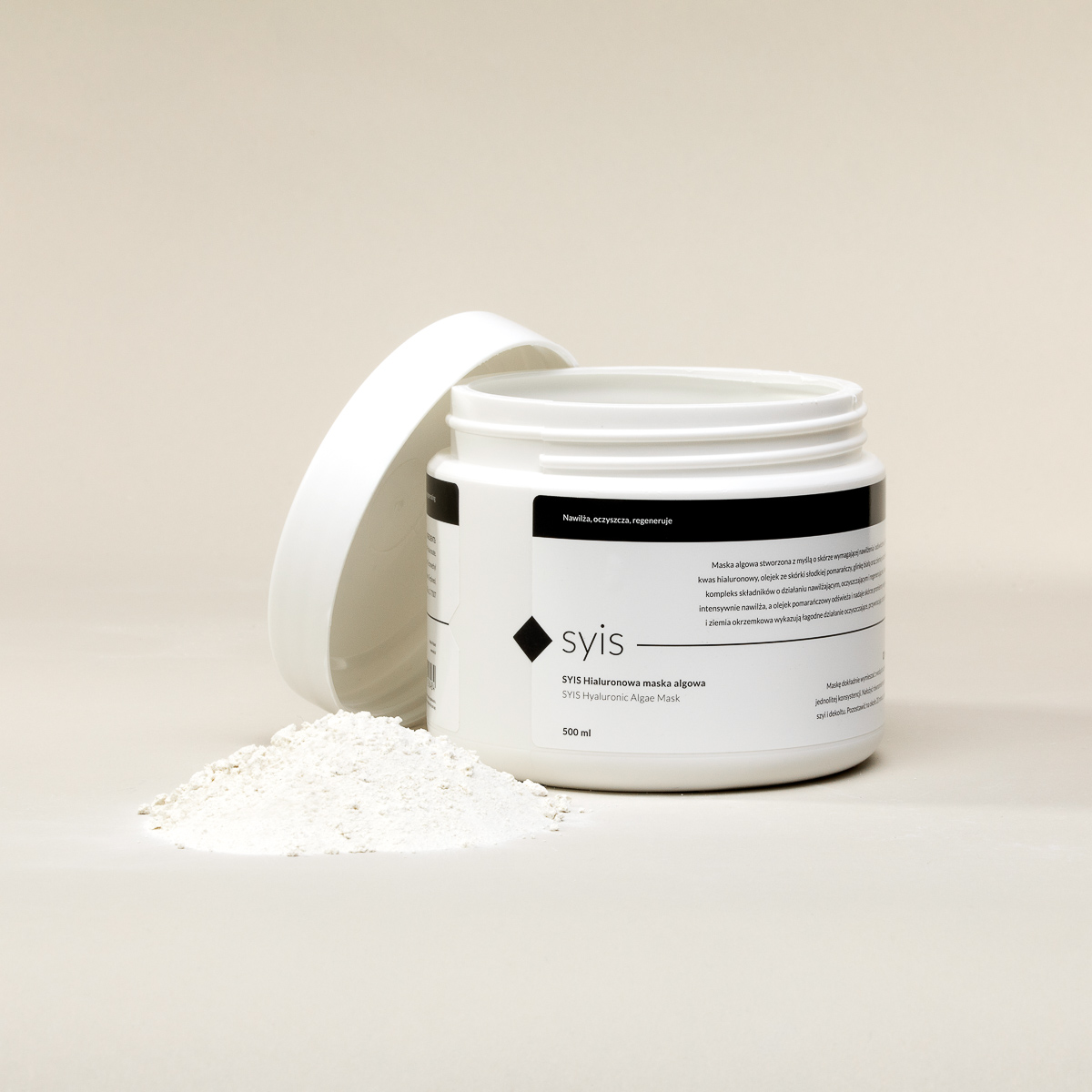 SYIS alginatna maska s hijaluronskom kiselinom 500 ml - Slika 2