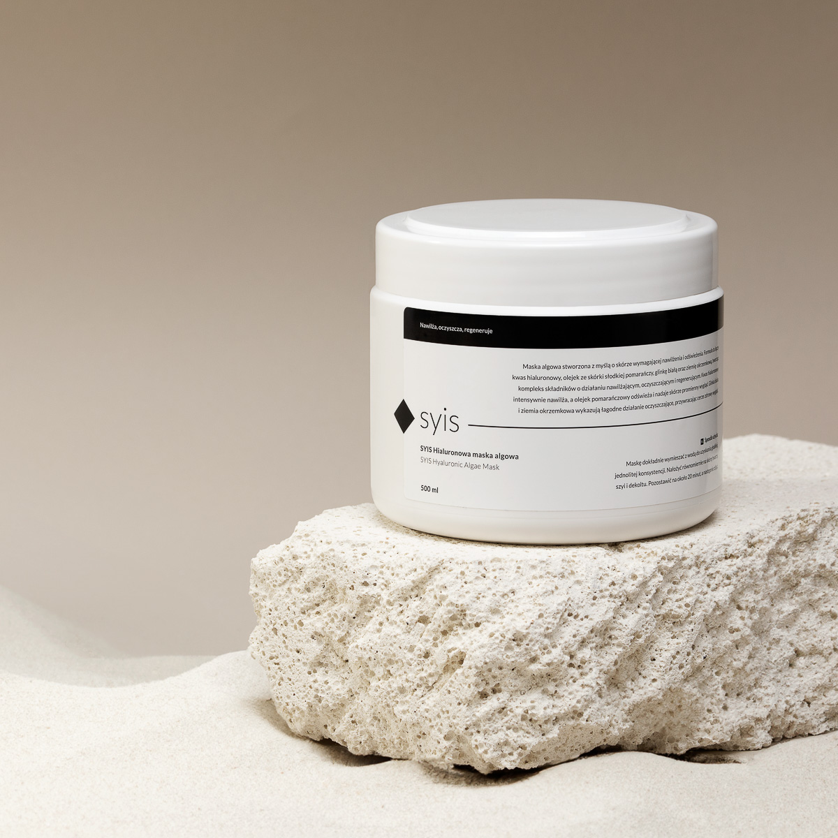 SYIS alginatna maska s hijaluronskom kiselinom 500 ml - Slika 4