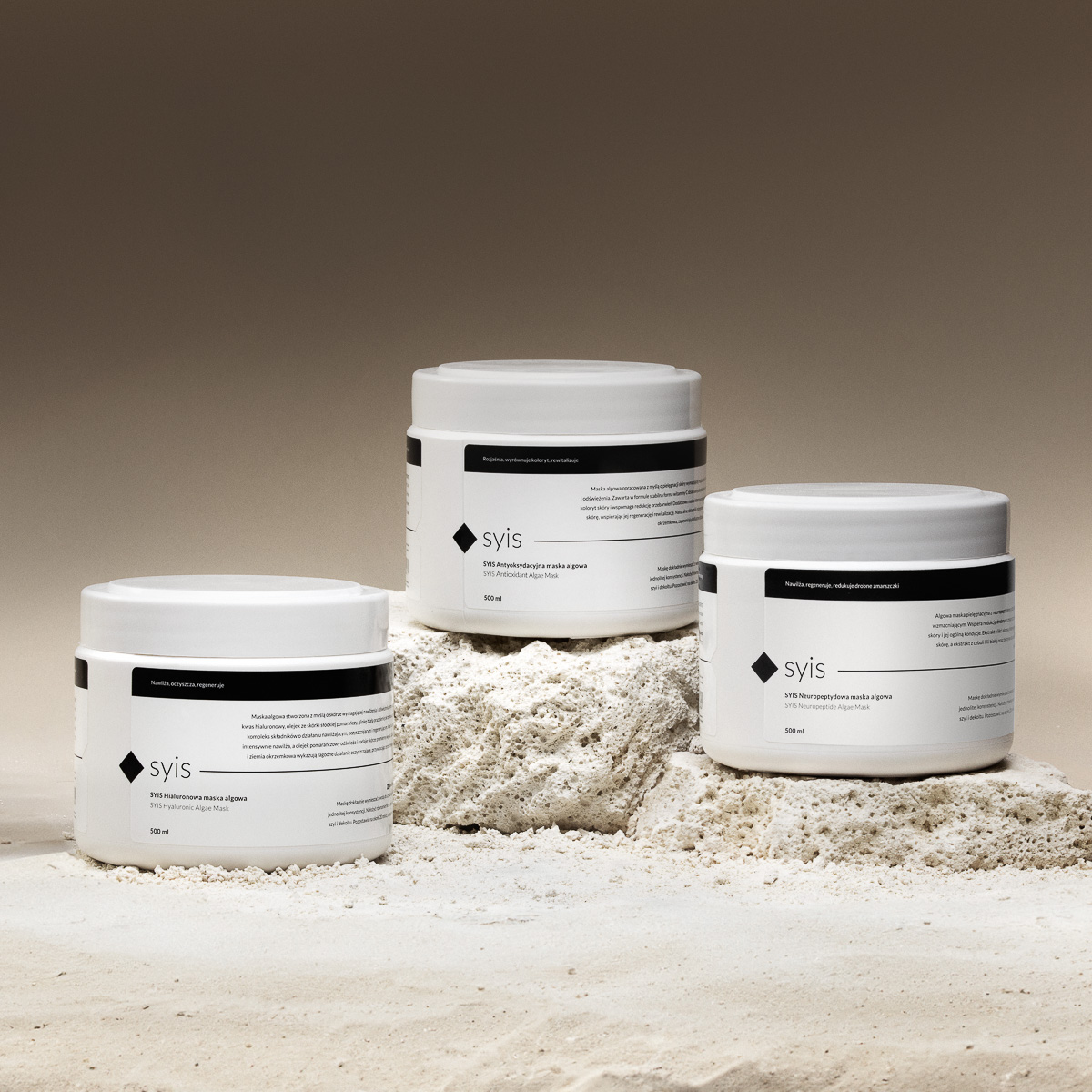 SYIS alginatna maska s hijaluronskom kiselinom 500 ml - Slika 5