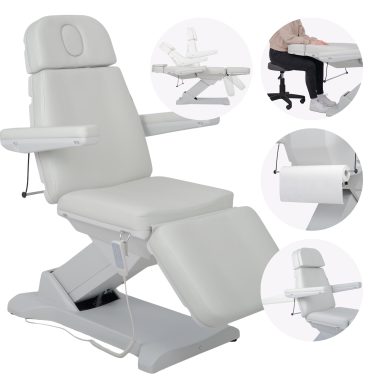 Električna kozmetička stolica Selia PRO 4 K329, siva