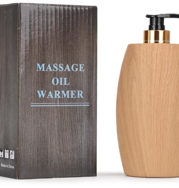 Grijač ulja s PE bocom 300 ml, svijetlo smeđi – prikaz 2