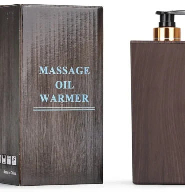 Grijač ulja s PE bocom 300 ml, tamno smeđi – prikaz 2