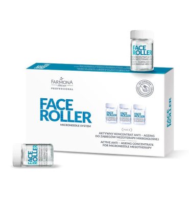 FARMONA FACE ROLLER Aktivni anti-age koncentrat za tretmane mikroiglične mezoterapije 5 x 5 ml