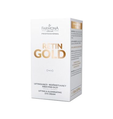 FARMONA RETIN GOLD Lifting i posvjetljujuća krema za područje oko očiju 50 ml