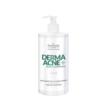 FARMONA DERMAACNE+ Gel za umivanje lica s mirisom kruške 500 ml