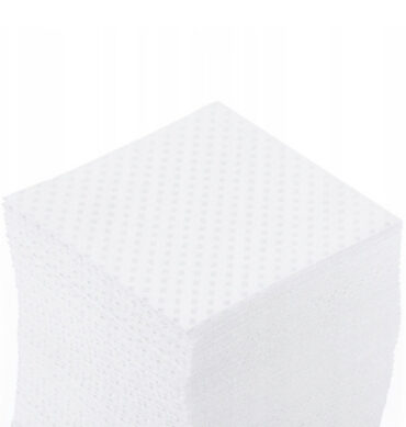 Blazinice bez vlakana 5x5 cm, bijele - 500 komada