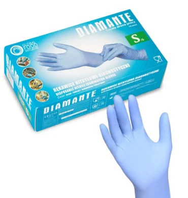 Nitrilne rukavice S – BLUE 100/5