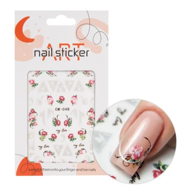 Samoljepljive naljepnice za nokte Flower 2B