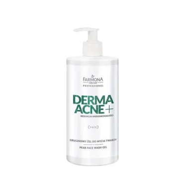 FARMONA DERMAACNE+ Gel za umivanje lica s mirisom kruške 500 ml
