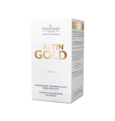 FARMONA RETIN GOLD Lifting i posvjetljujuća krema za područje oko očiju 50 ml