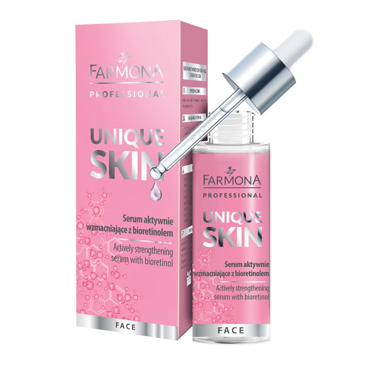 Farmona UNIQUE SKIN AKTIVNI NOĆNI SERUM ZA JAČANJE S BIORETINOLOM – 30 ml