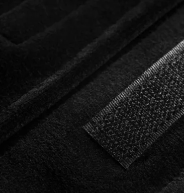 Kozmetička traka velur - black – prikaz 2