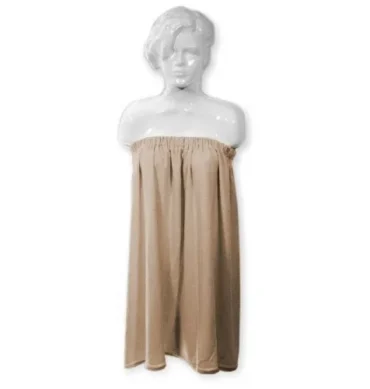 Kozmetički frotirni ogrtač - beige