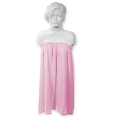 Kozmetički frotirni ogrtač - pink