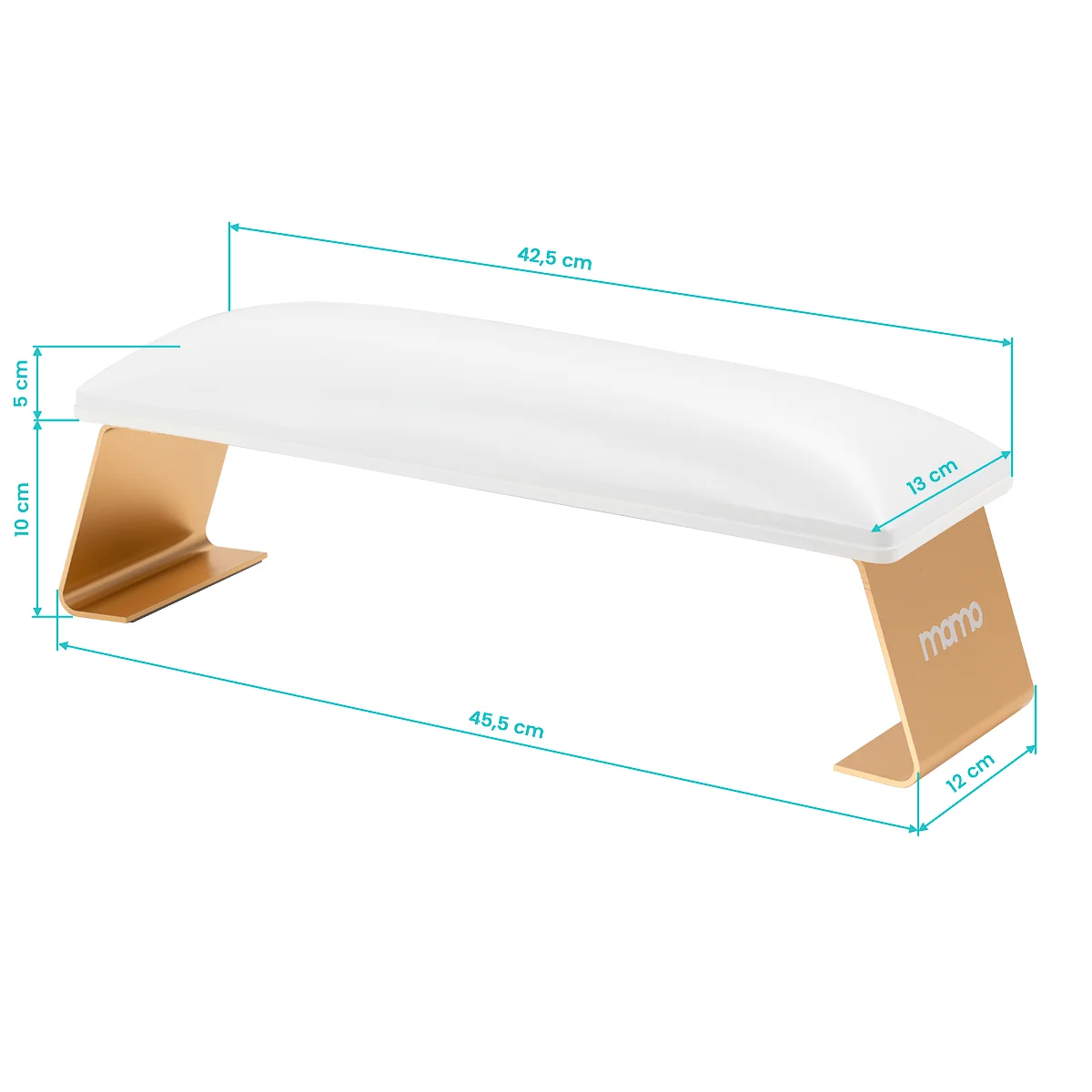Naslon za manikuru Elite White – prikaz 5
