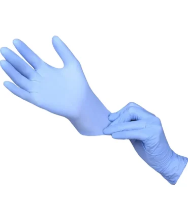 Nitrilne rukavice L – BLUE 100/4 – prikaz 2