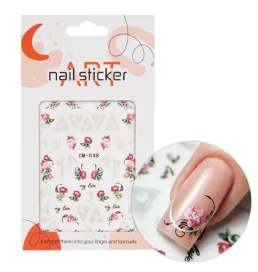 Samoljepljive naljepnice za nokte Flower 2B