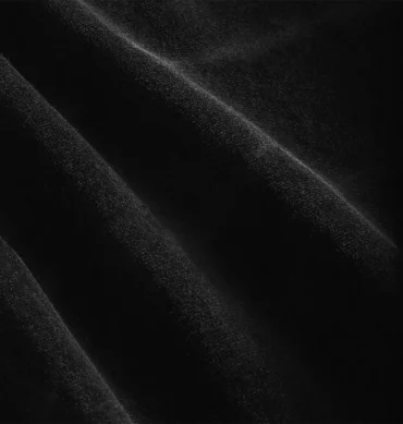Velur navlaka za kozmetički ležaj -Black – prikaz 2