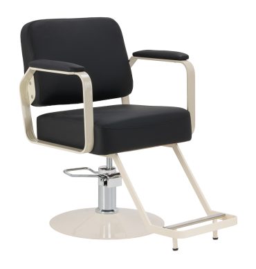 Frizerska stolica Omega Aurora black