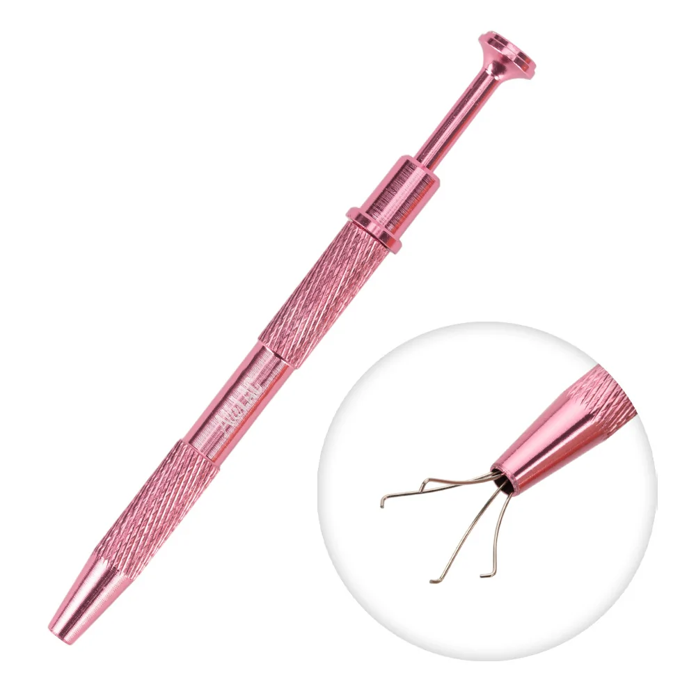 Držač za nail art i ombre spužvice, rose gold