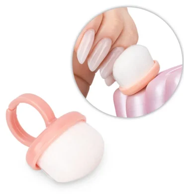Prstenasta četkica za manikuru, pink – prikaz 2