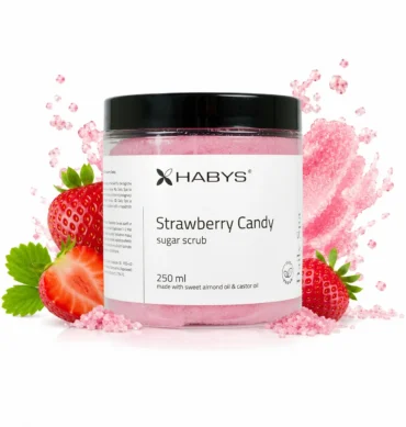 Strawberry Candy šećerni piling za tijelo, 250 ml