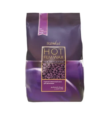 Vosak u granulama ItalWax Plum za uklanjanje dlačica bez traka - 1 kg