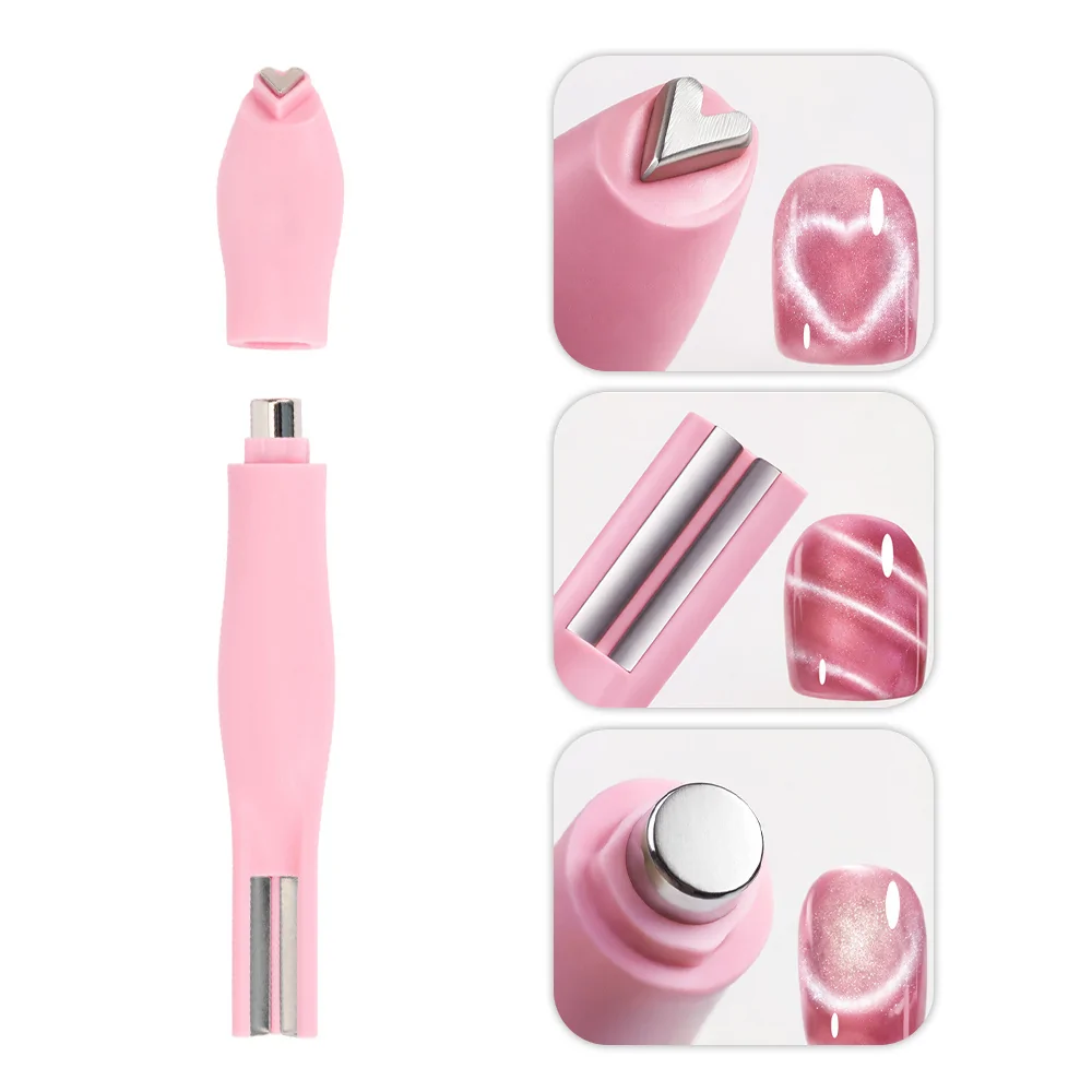 Magnet za cat eye 3 u 1, pink