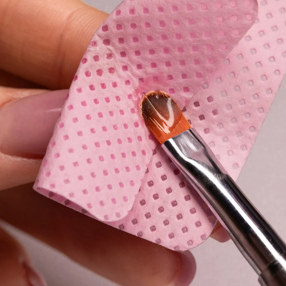 Blazinice bez vlakana 5×5 cm, roze – 540 komada - Slika 3